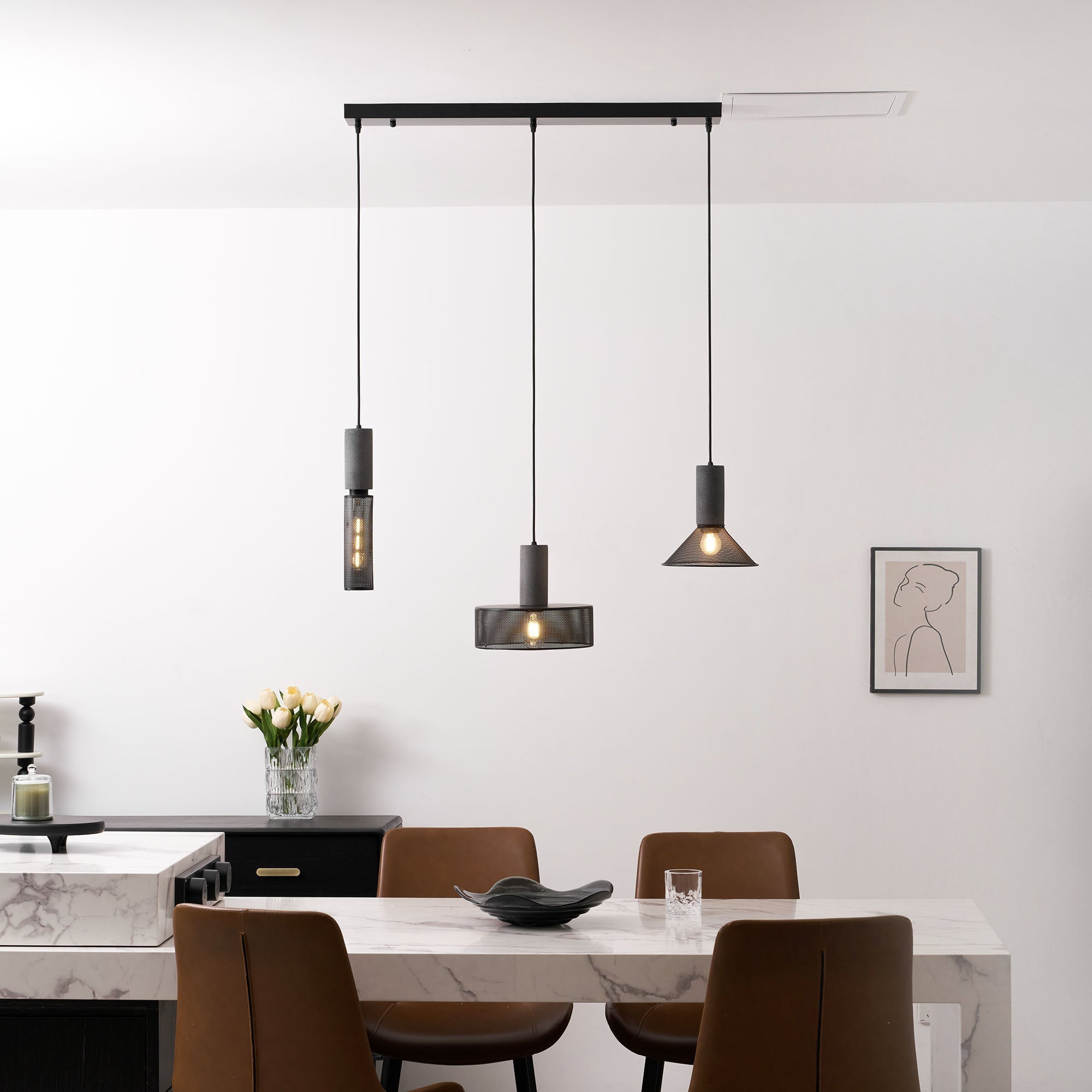 Mesh Cage Pendelleuchte