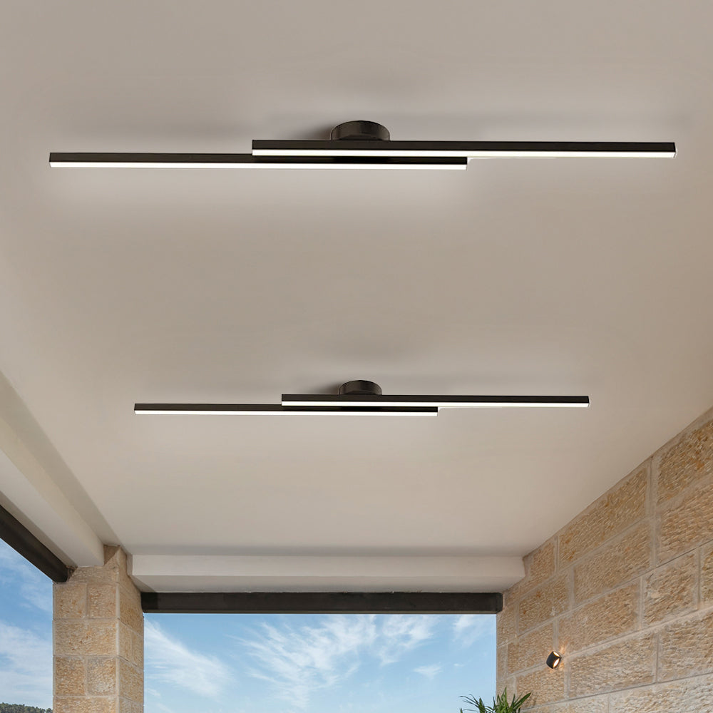 Lange LED-Deckenleuchte
