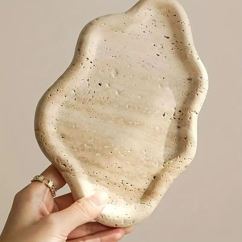 Dekoratives Welliges Tablett