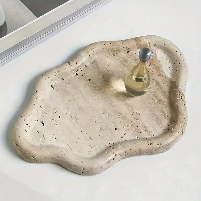 Dekoratives Welliges Tablett