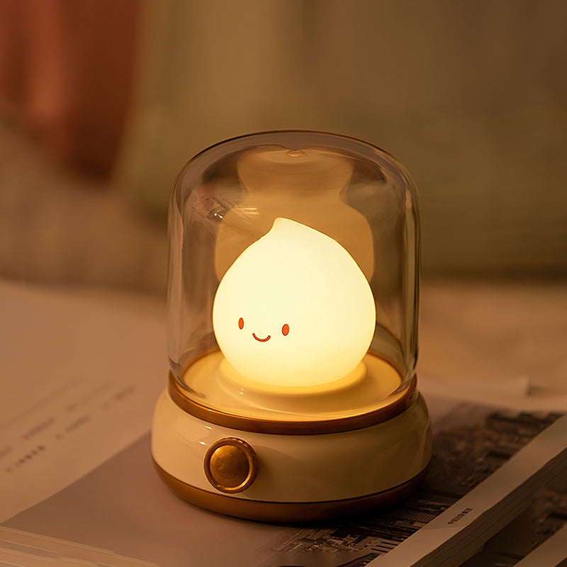 LED-Flammenfigur Tischlampe