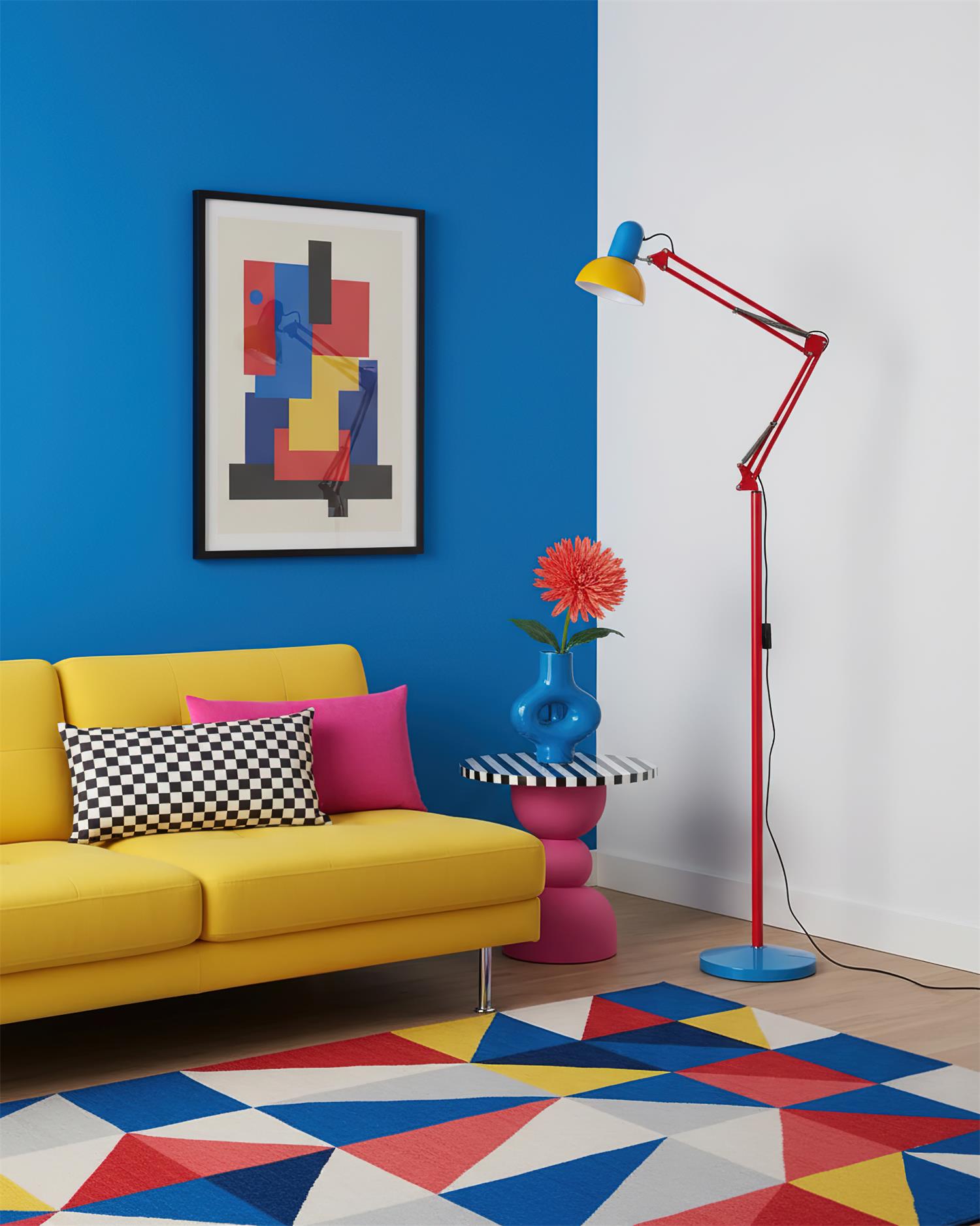 Stehlampe für Zuhause, Büro und Schlafzimmer