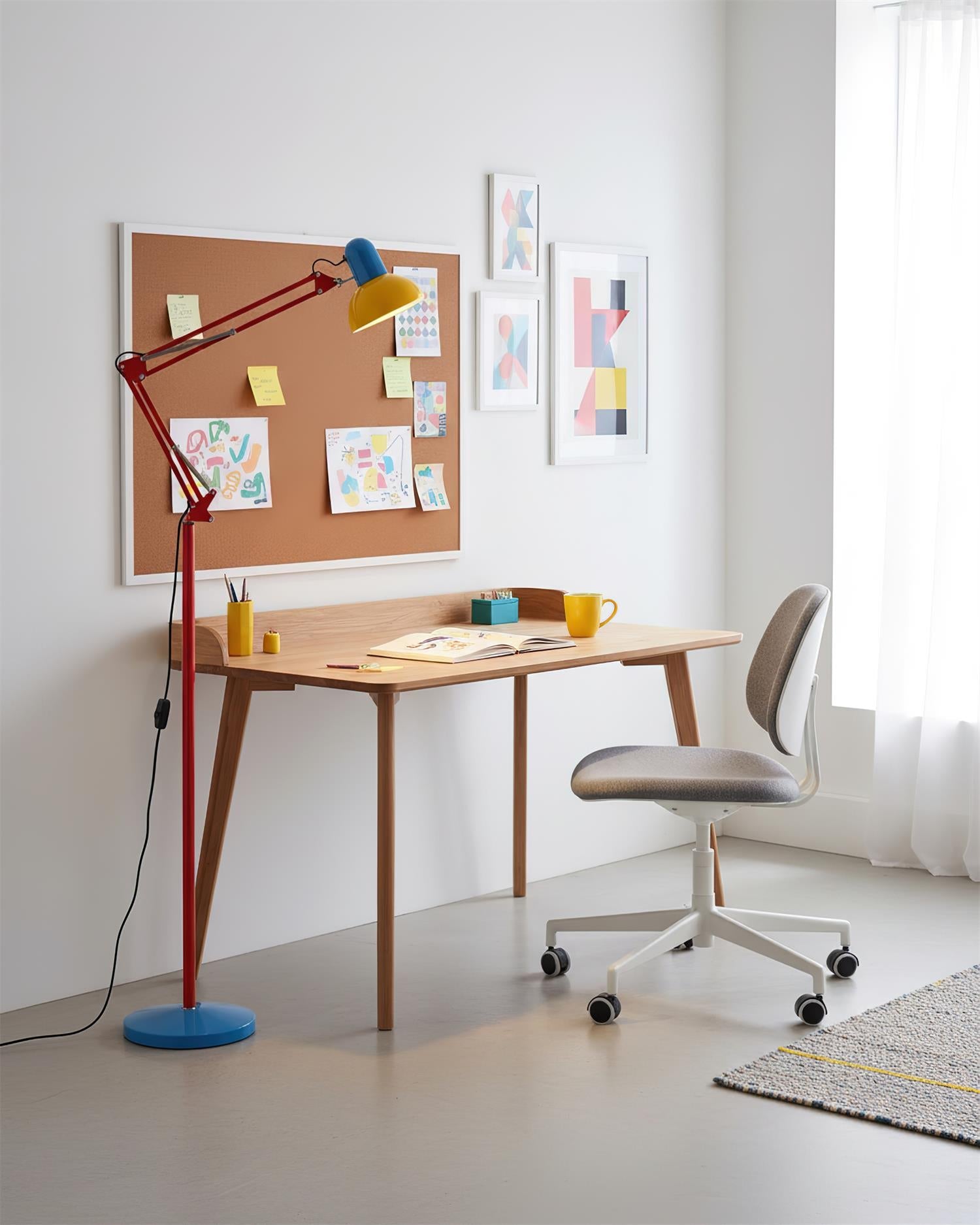 Stehlampe für Zuhause, Büro und Schlafzimmer
