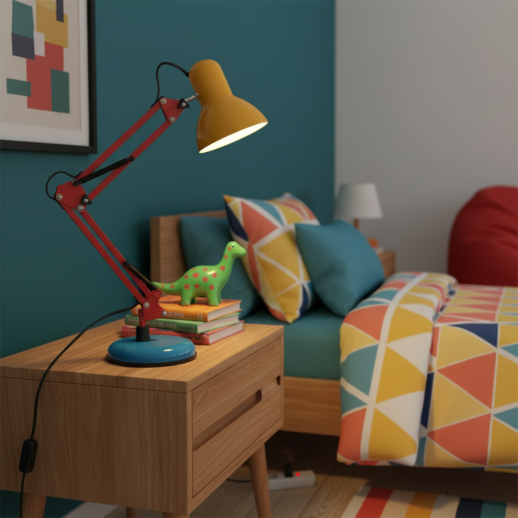 Flexible Tischlampe