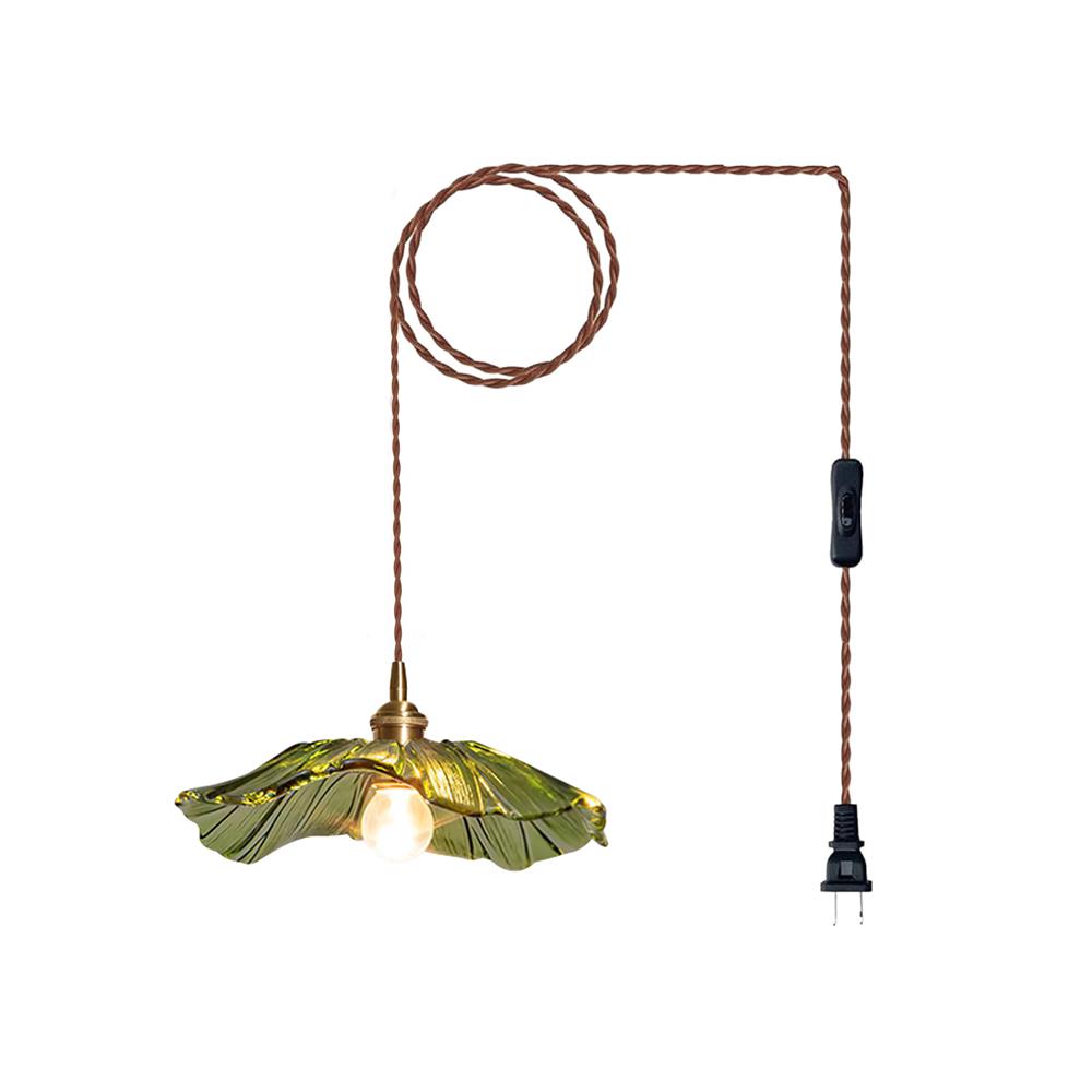 Glasblumen Pendelleuchte