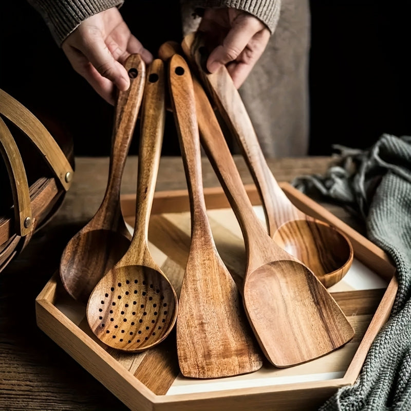 Abgerundetes, abgeschrägtes Mehrzweck-Küchenutensilien-Set