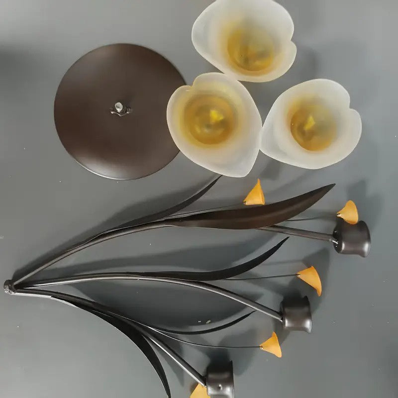 Kerzenhalter im Blumenstil