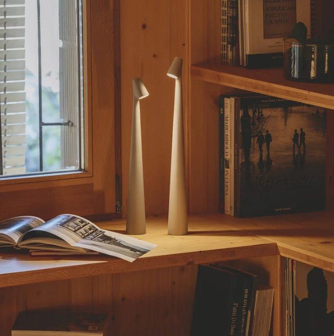 Tragbare Lamppost Form Tischlampe | LED