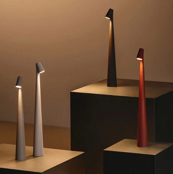 Tragbare Lamppost Form Tischlampe | LED