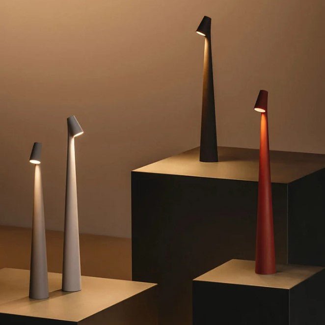 Tragbare Lamppost Form Tischlampe | LED