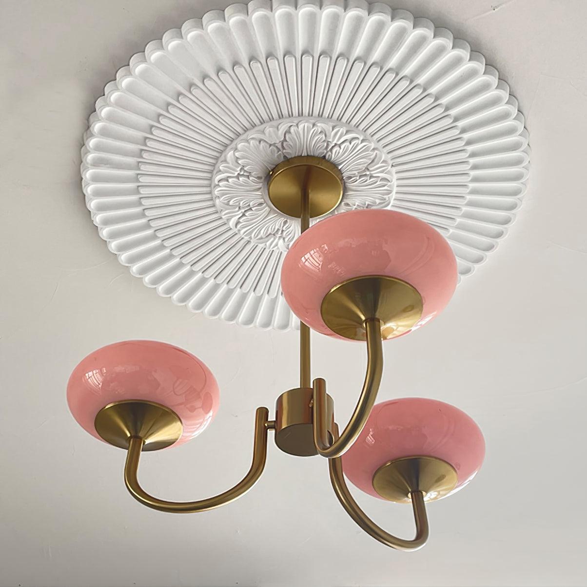Kronleuchter mit Marshmallow-Form