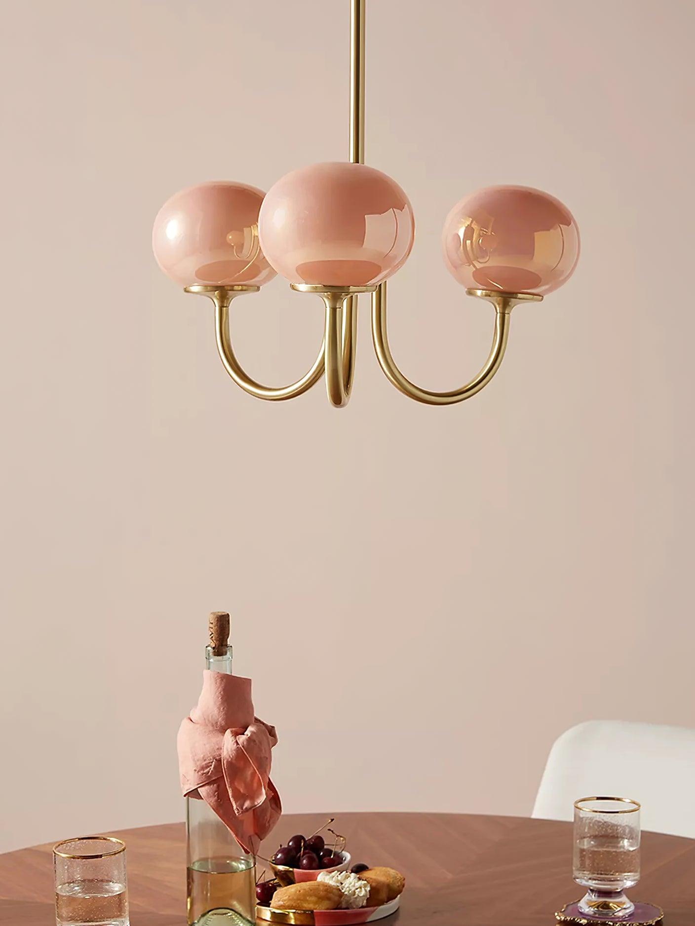 Kronleuchter mit Marshmallow-Form