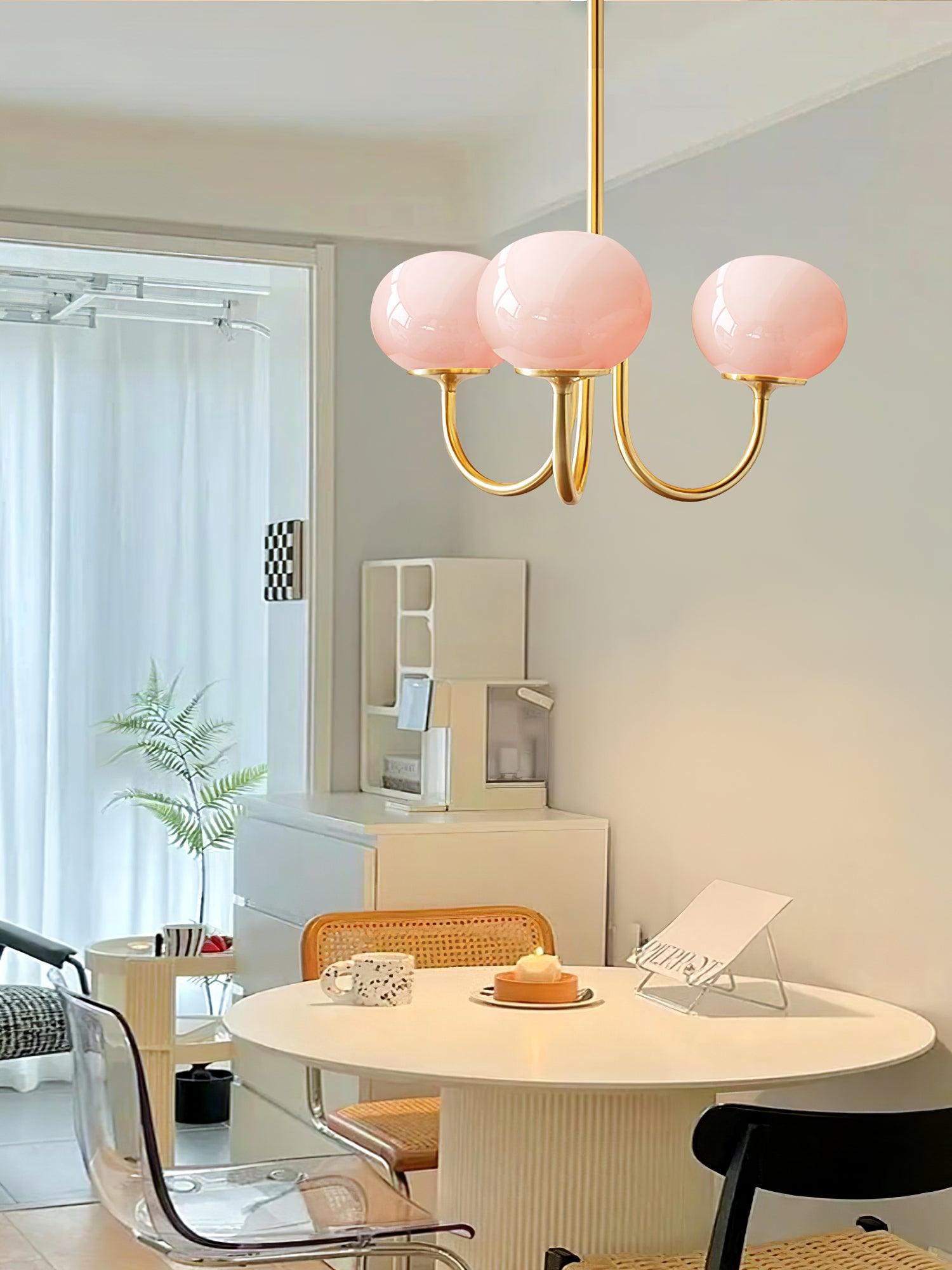 Kronleuchter mit Marshmallow-Form