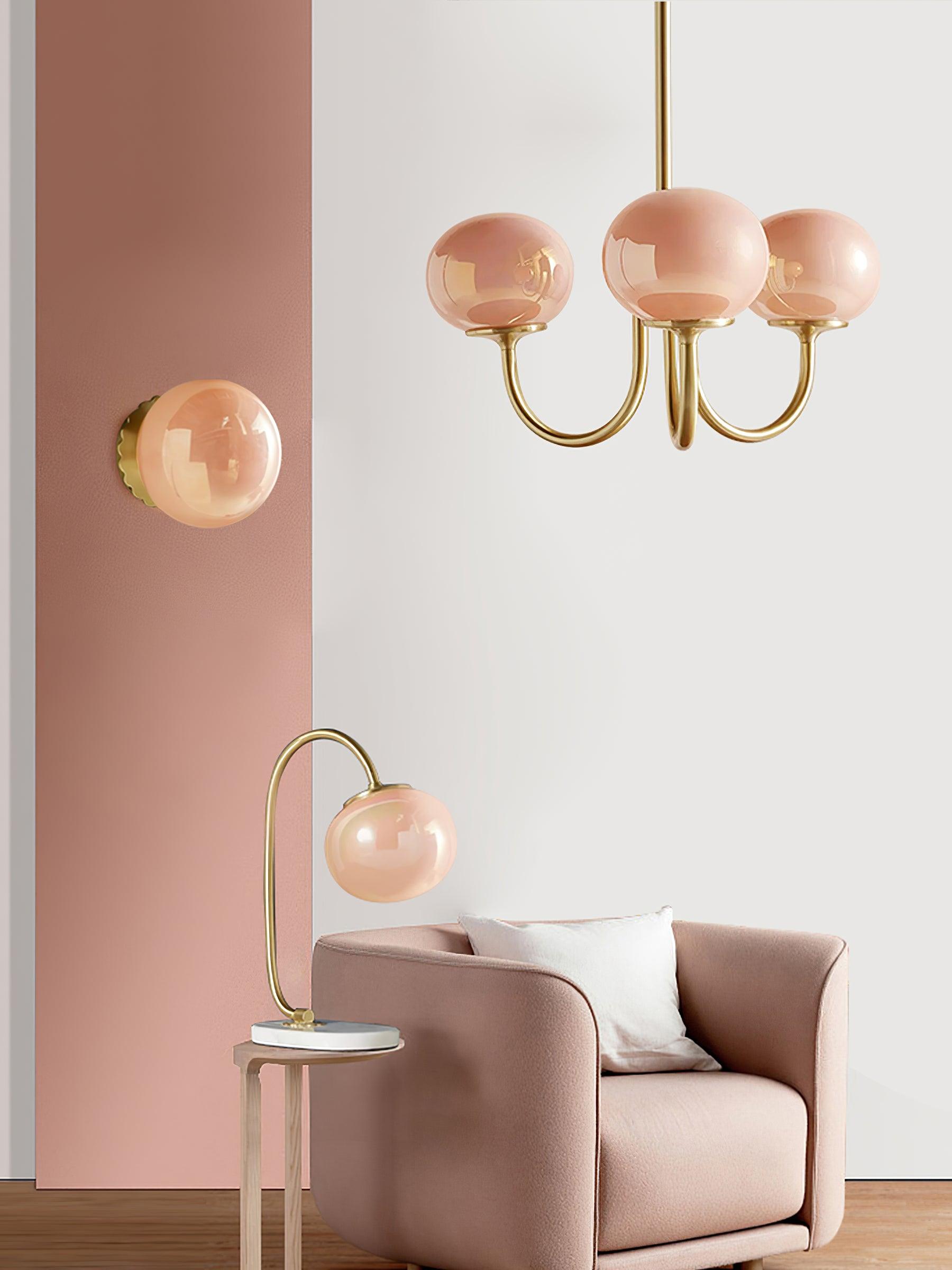 Kronleuchter mit Marshmallow-Form