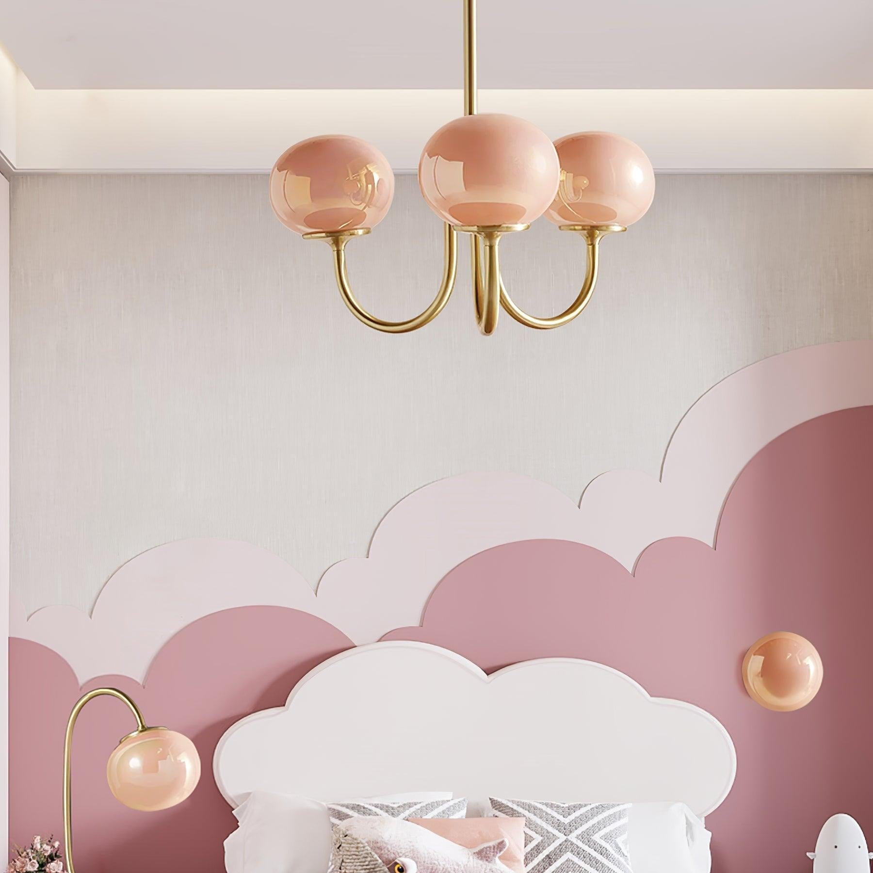 Kronleuchter mit Marshmallow-Form