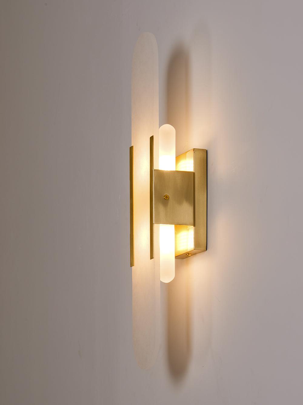 Wandleuchte mit Alabastermuster