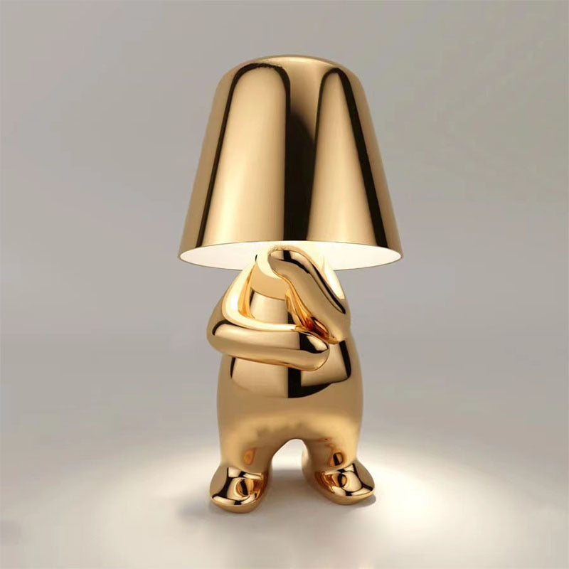 Figurale Tischlampe