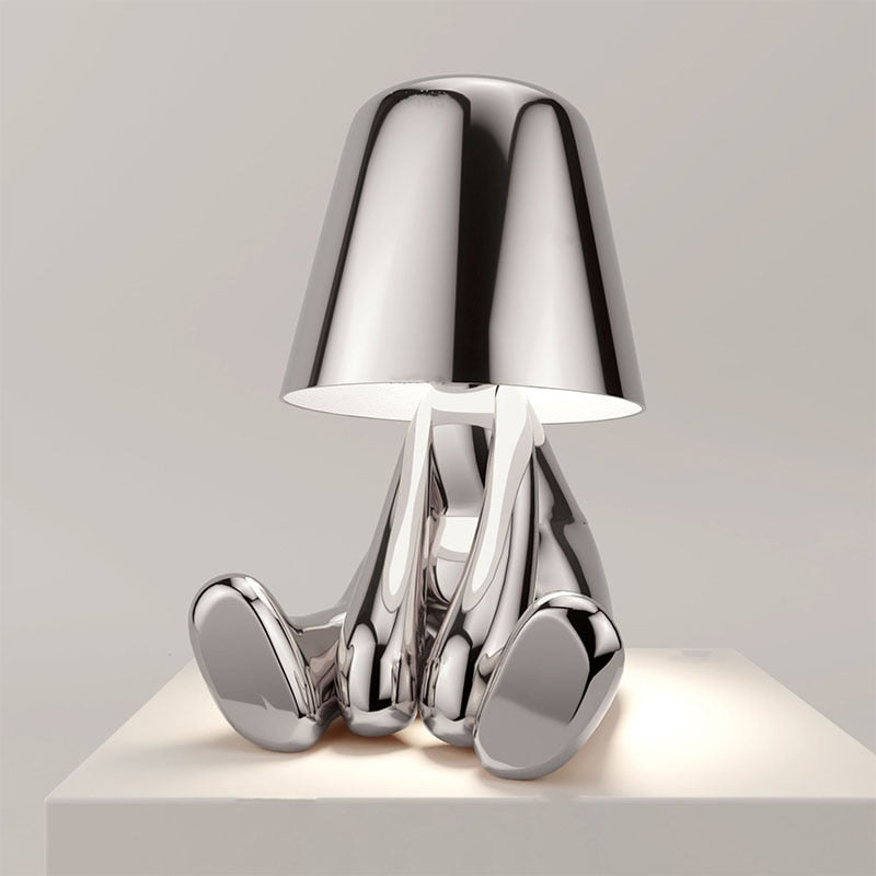 Figurale Tischlampe