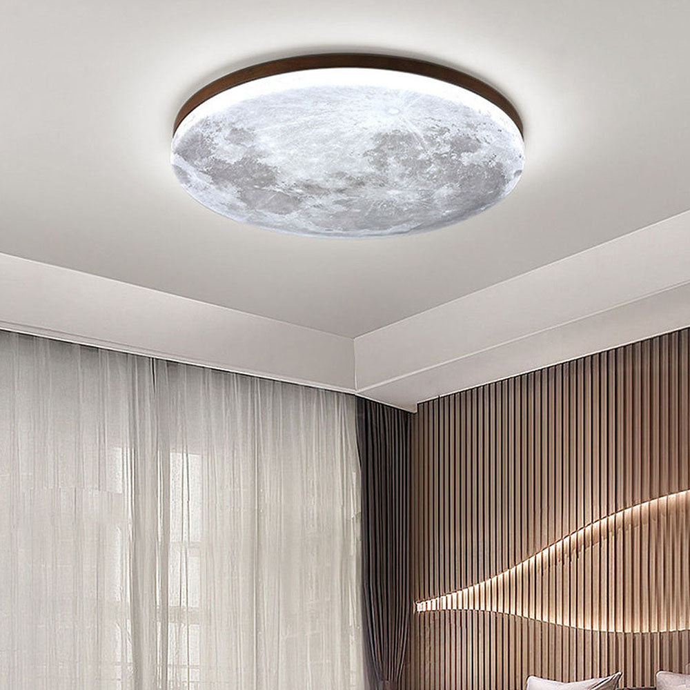 Mond Runde LED Deckenleuchte