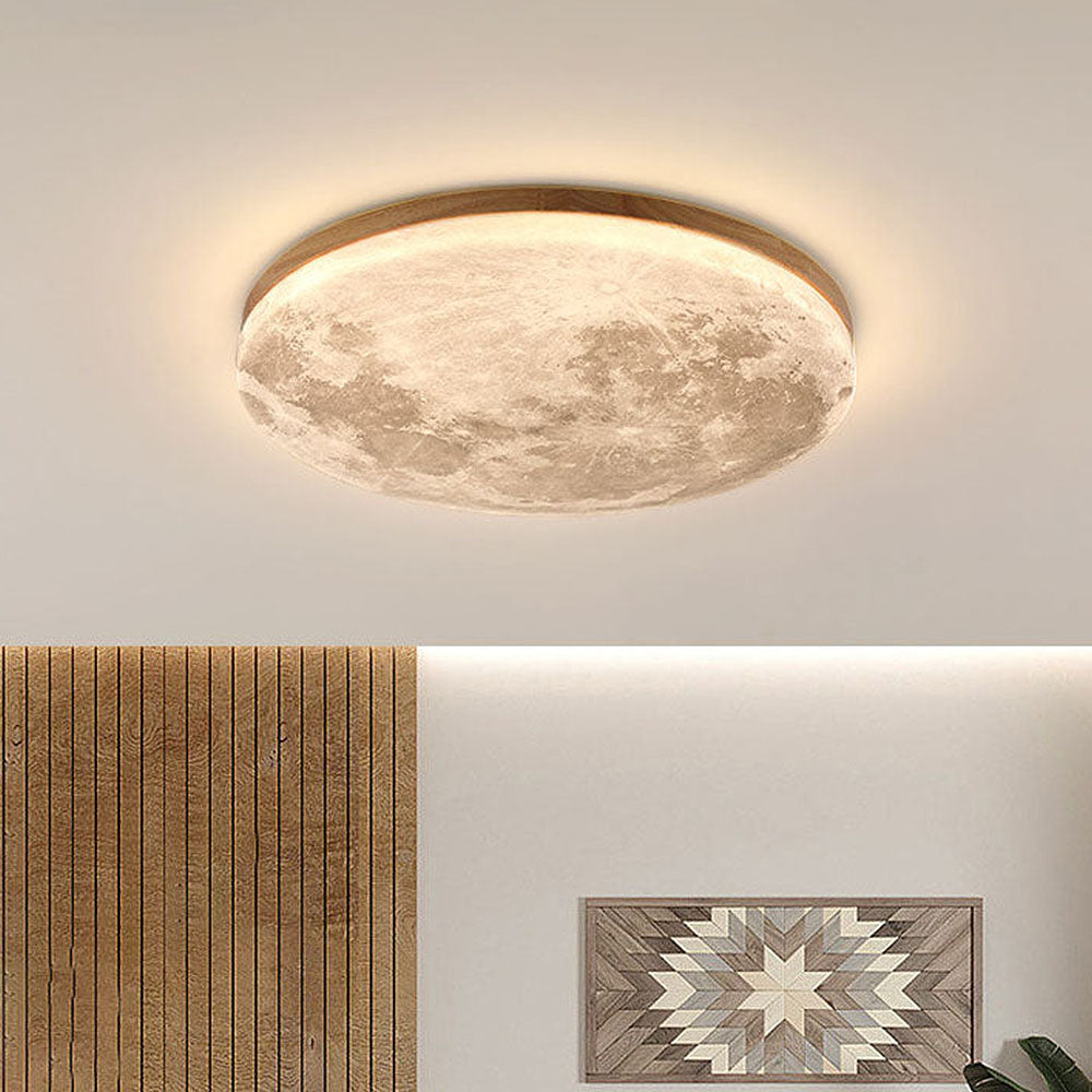 Mond Runde LED Deckenleuchte