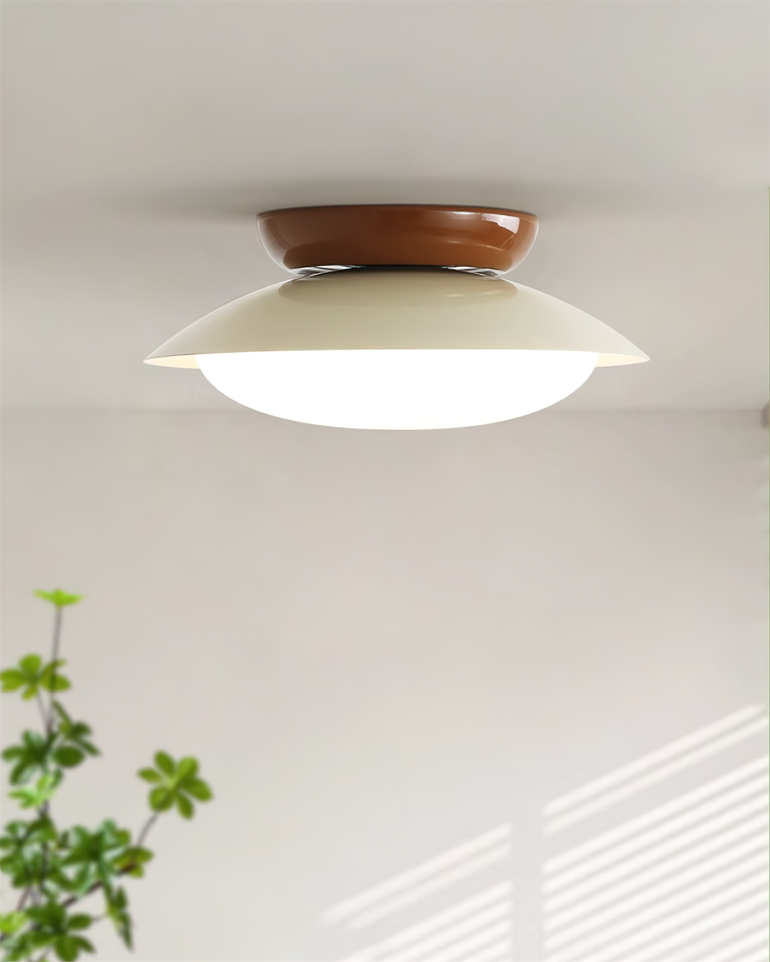 Kuppelförmige LED-Deckenleuchte