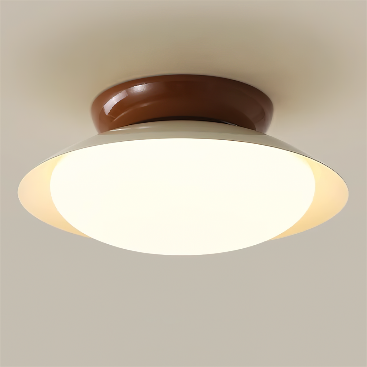 Kuppelförmige LED-Deckenleuchte