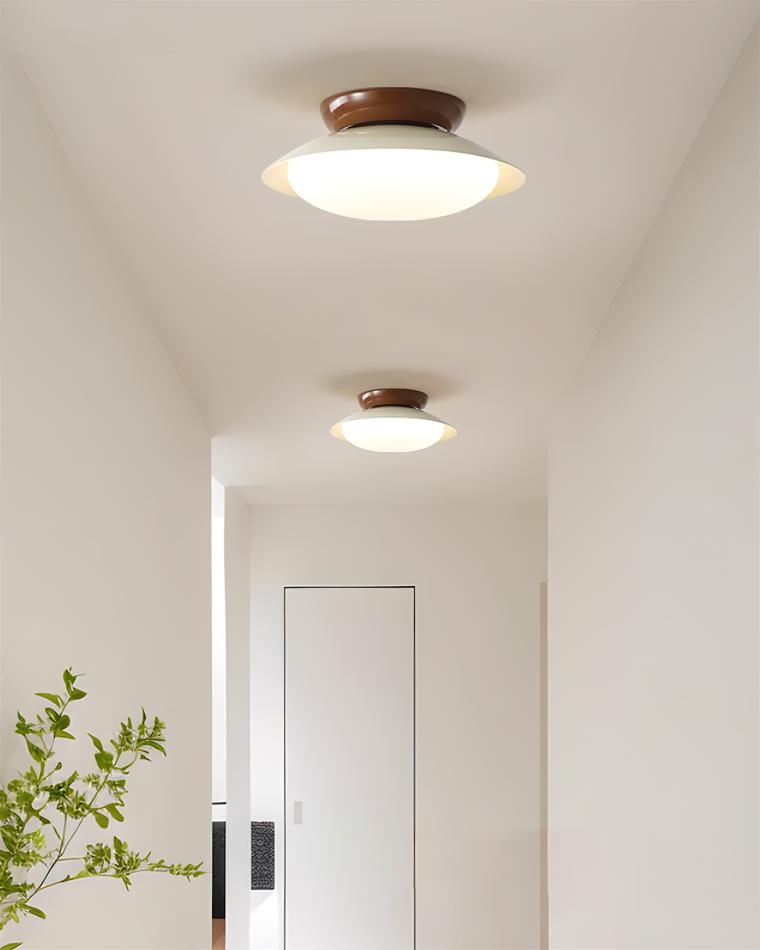 Kuppelförmige LED-Deckenleuchte