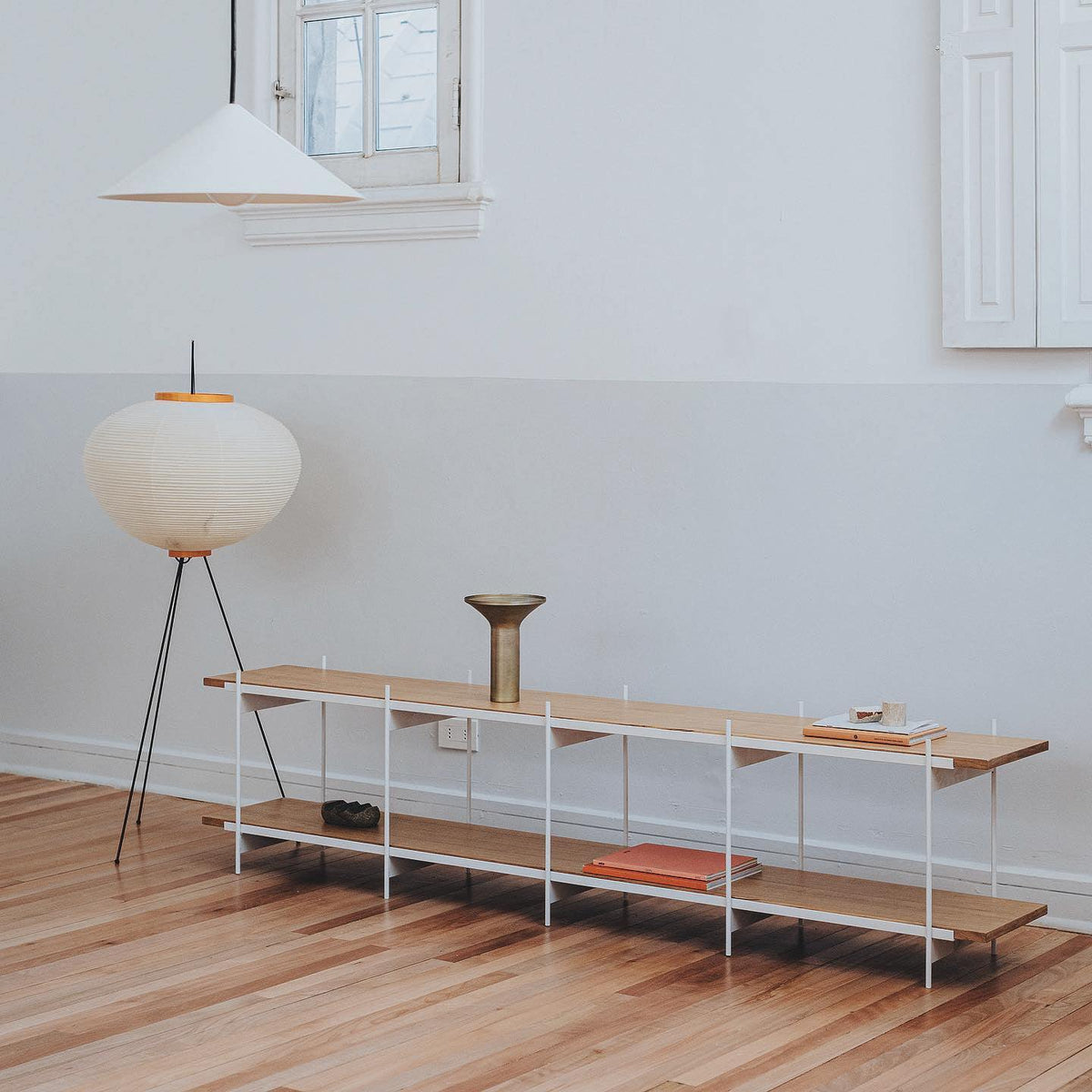 Reispapier Stehlampe | Wohnzimmer