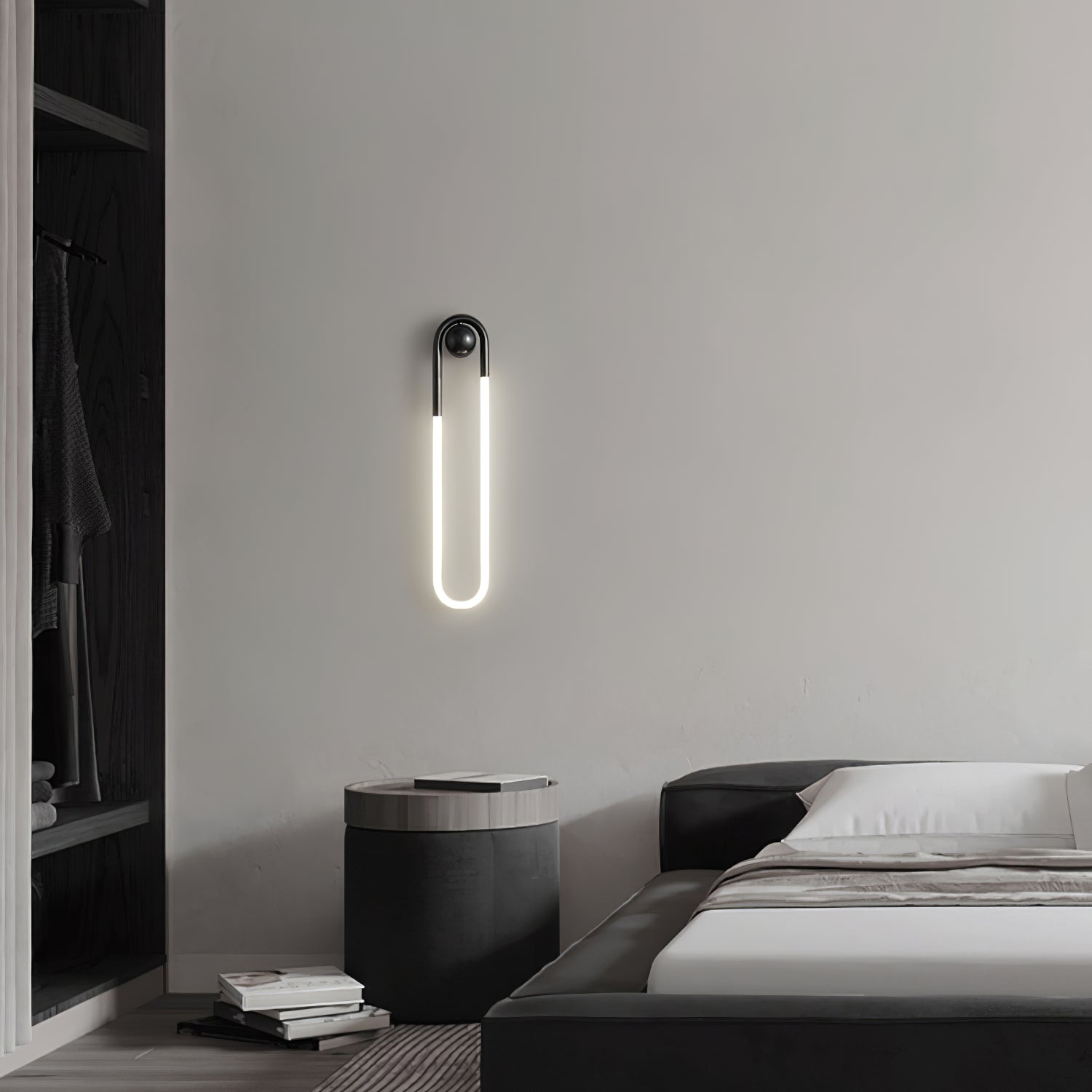 Vertikale LED-Wandleuchte