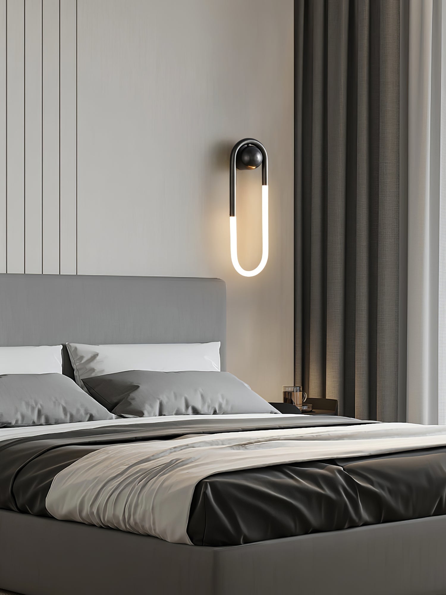 Vertikale LED-Wandleuchte