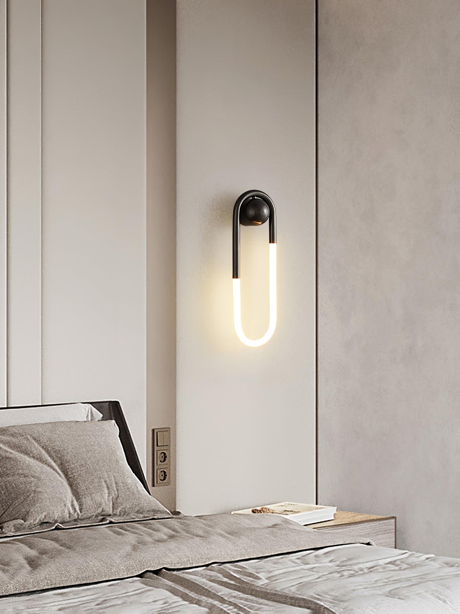 Vertikale LED-Wandleuchte