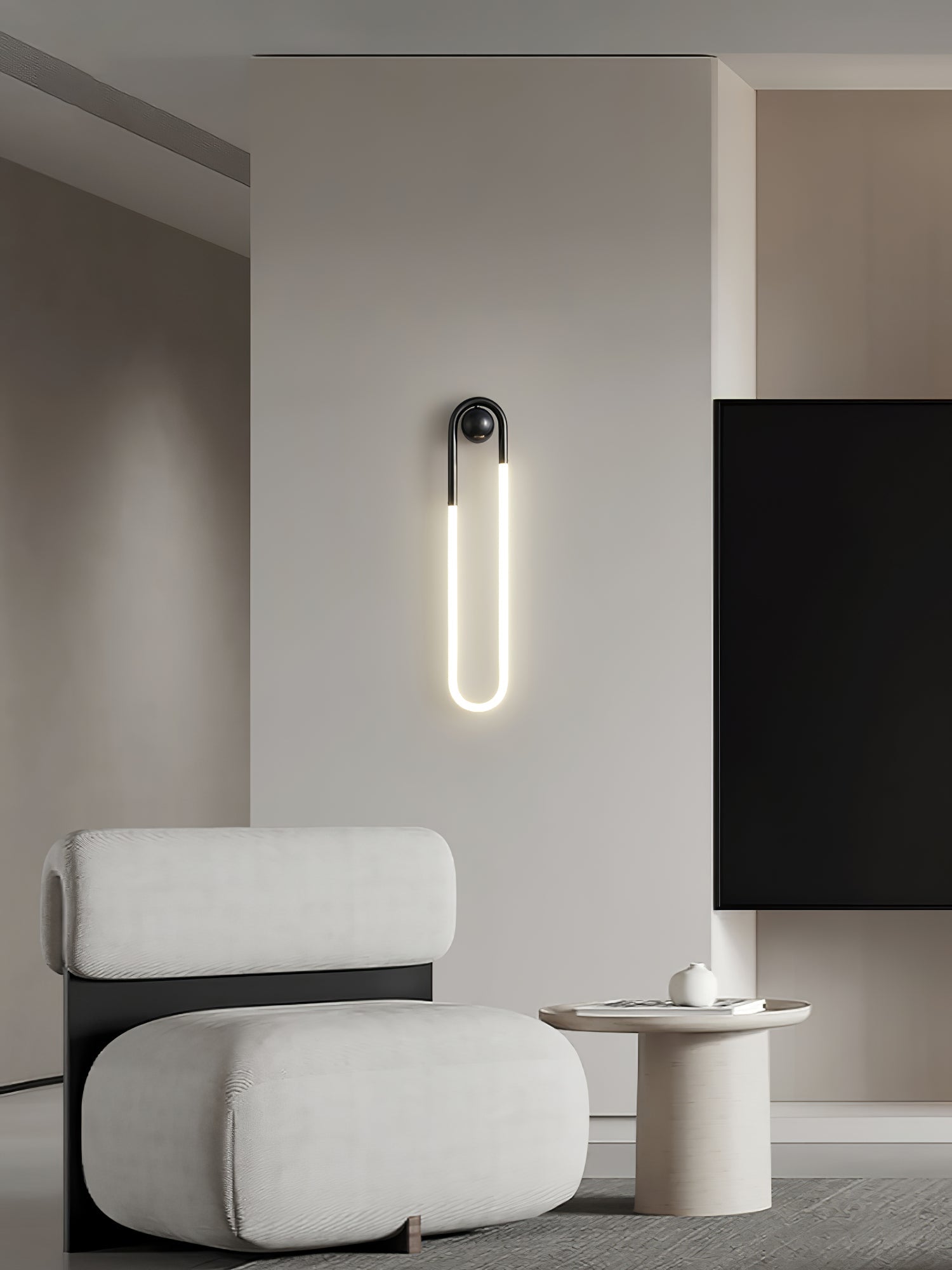 Vertikale LED-Wandleuchte