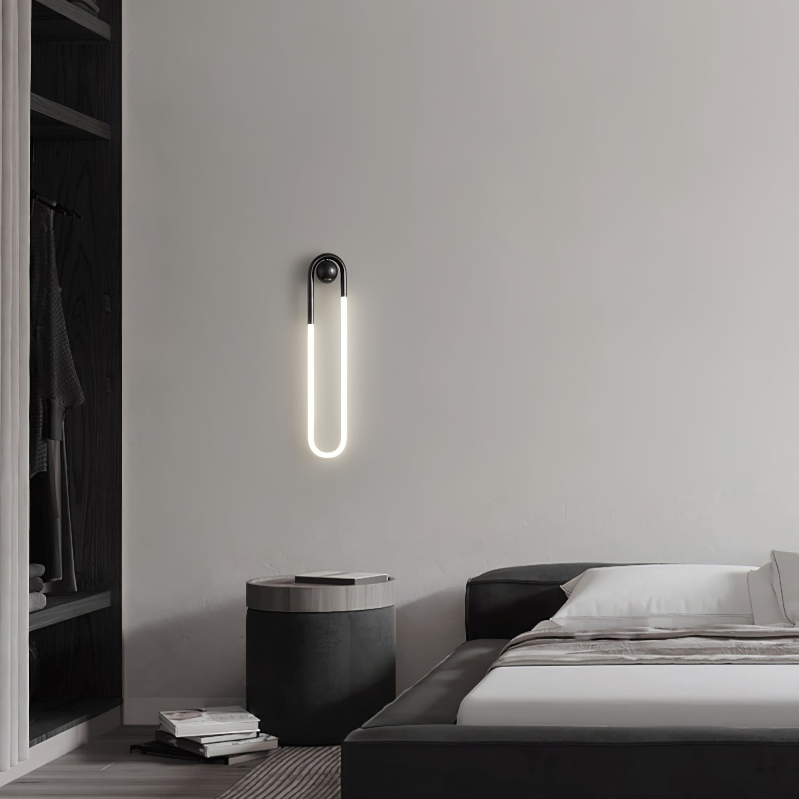 Vertikale LED-Wandleuchte