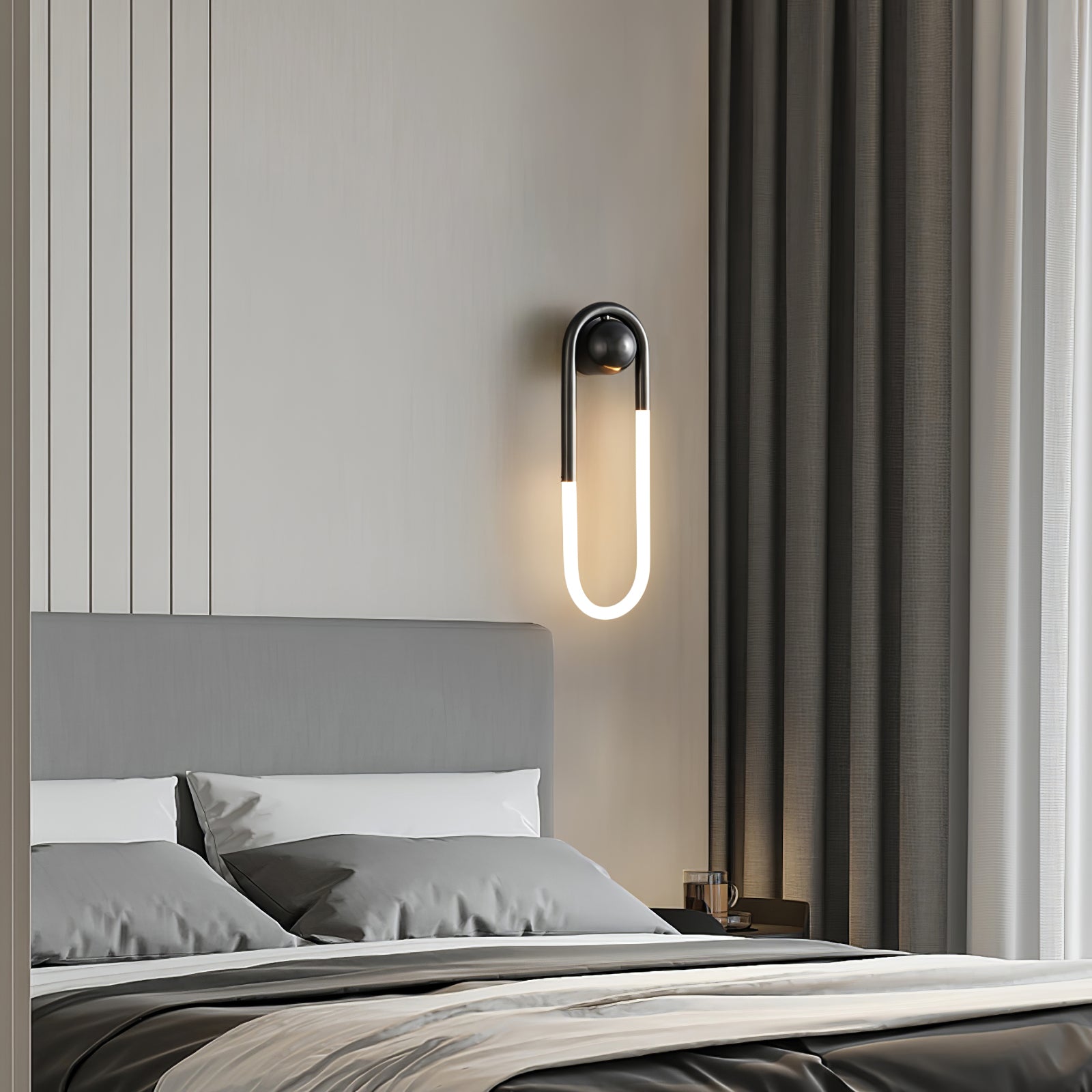 Vertikale LED-Wandleuchte
