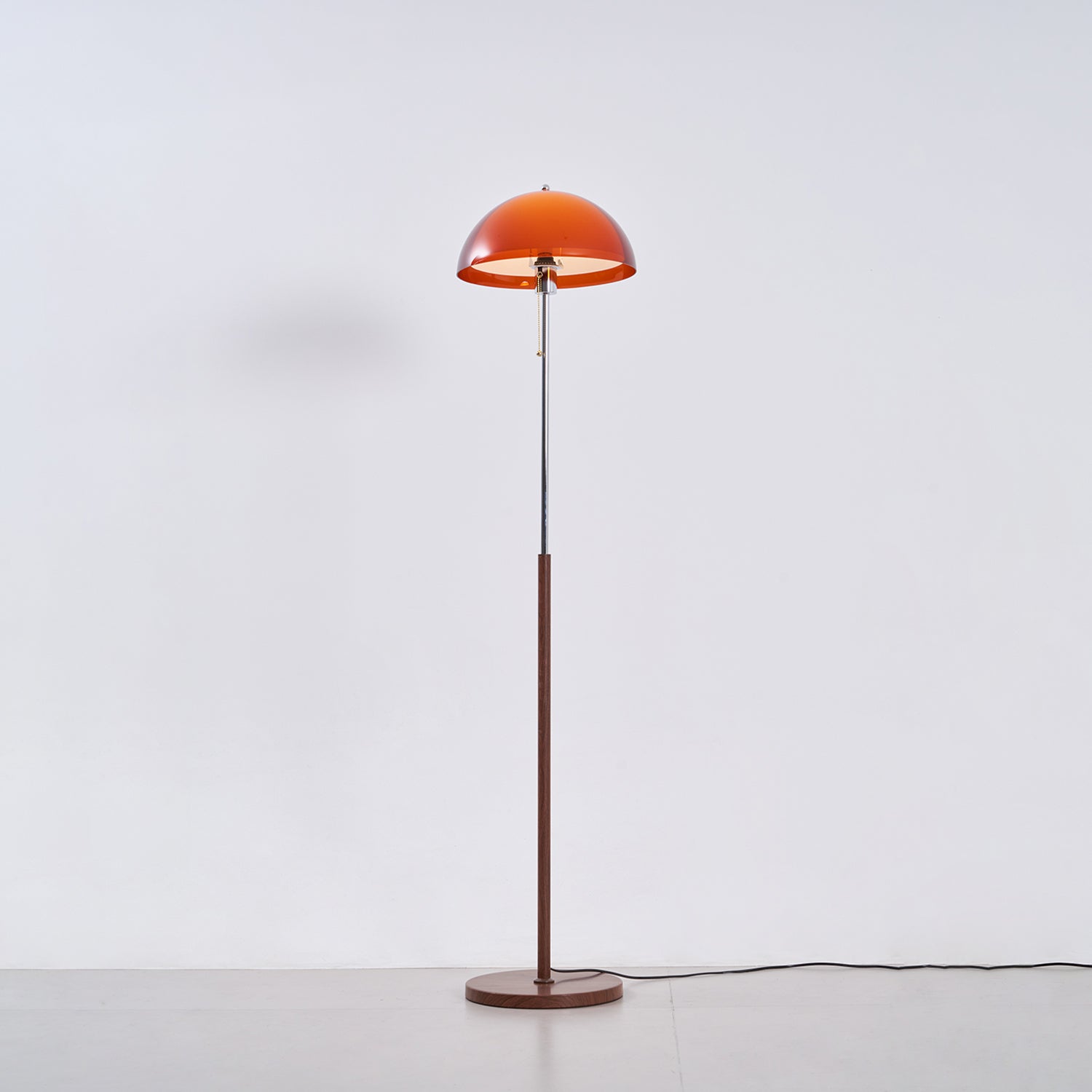 Glas-Schirm-Dom-Stehlampe