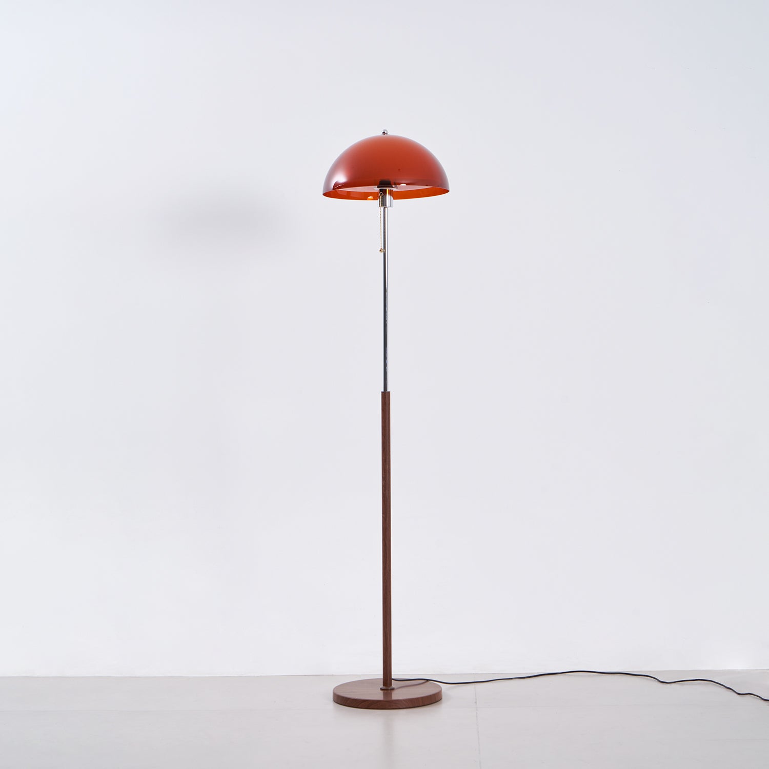 Glas-Schirm-Dom-Stehlampe