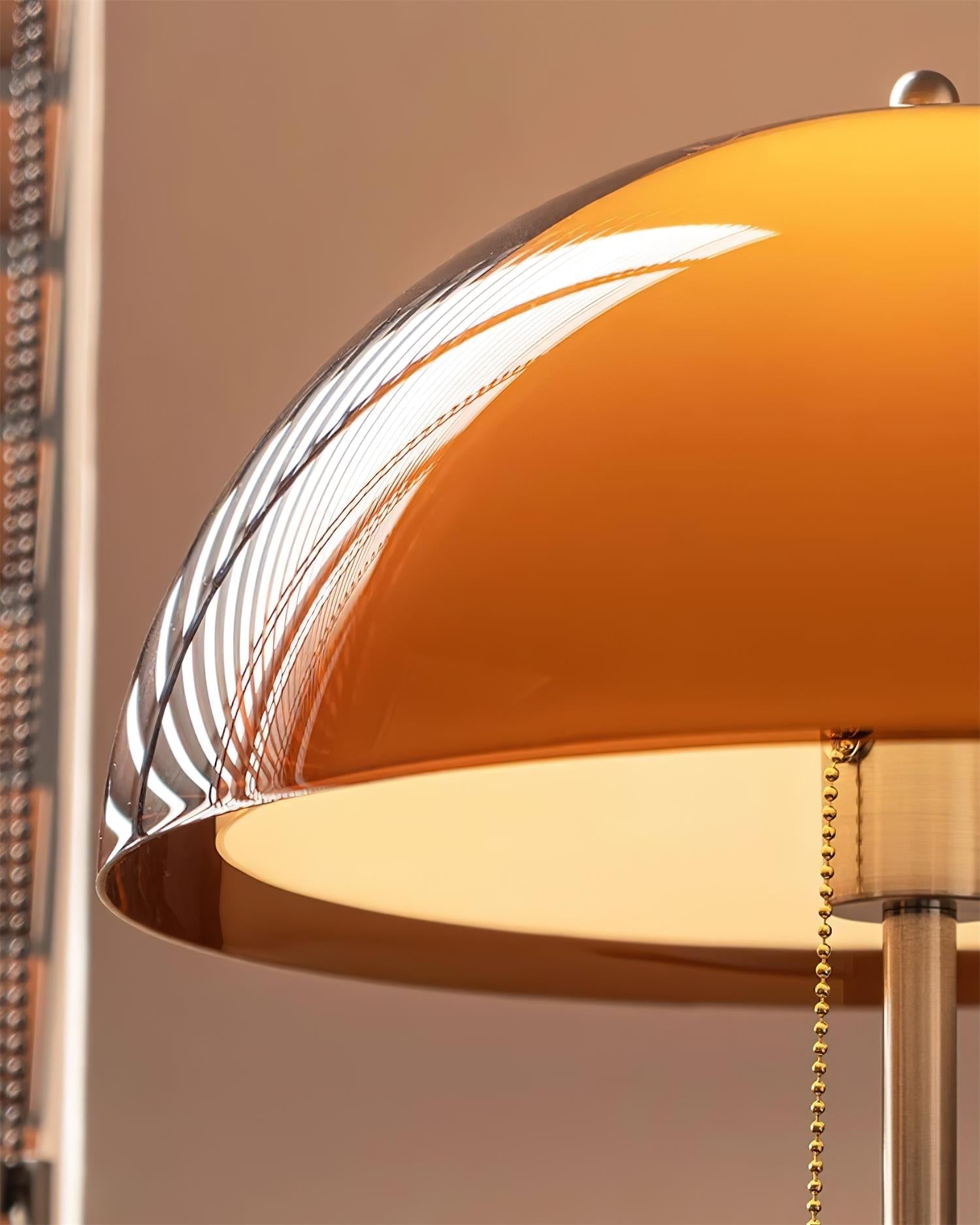Glas-Schirm-Dom-Stehlampe