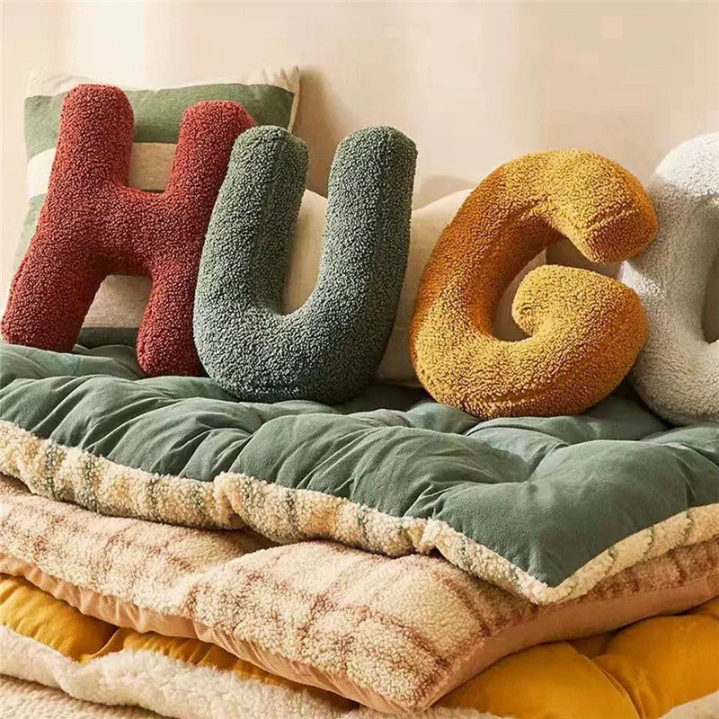 Alphabet Plüschkissen