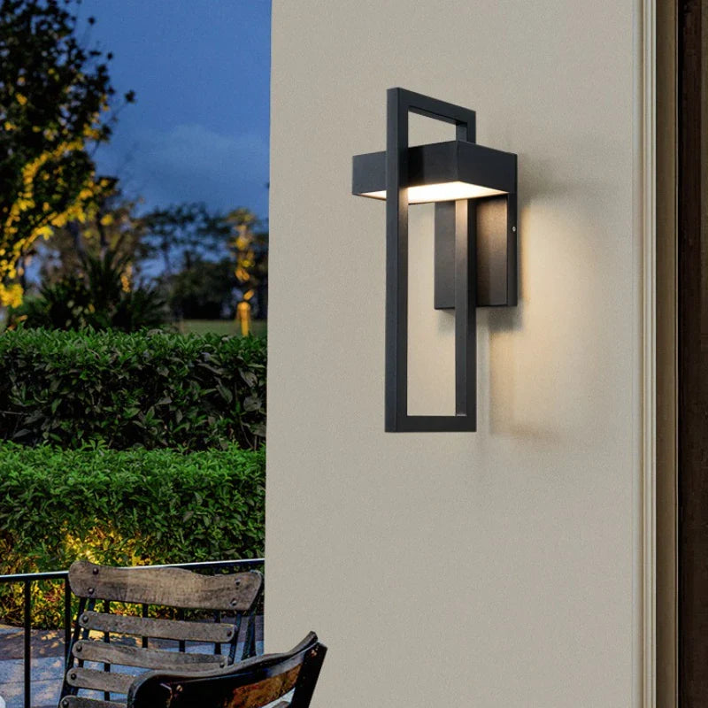 Außenwandleuchte Geometrisch Wasserdicht LED