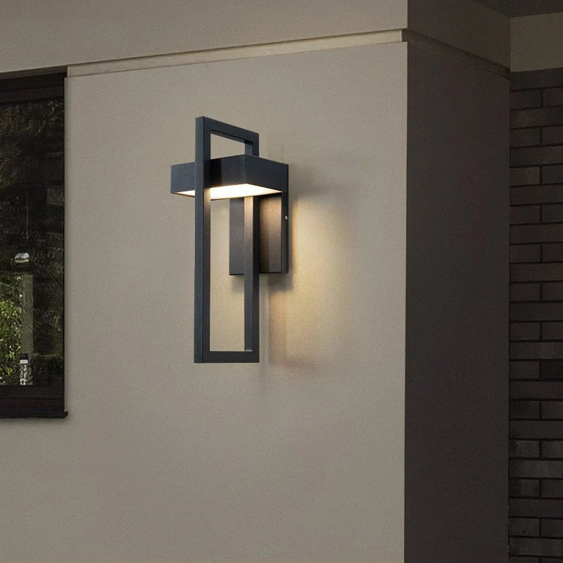Außenwandleuchte Geometrisch Wasserdicht LED