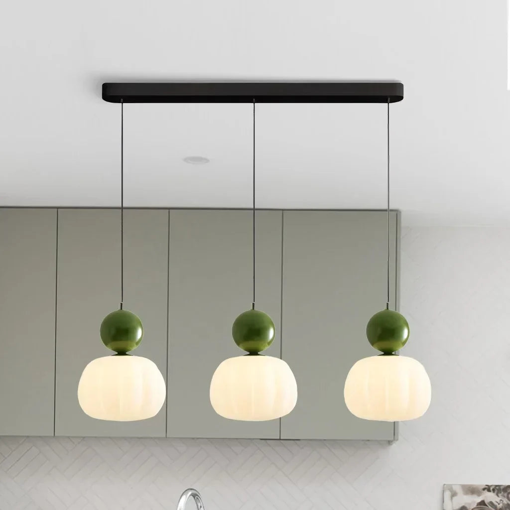 Glas-Pendelleuchte, Deckenleuchte