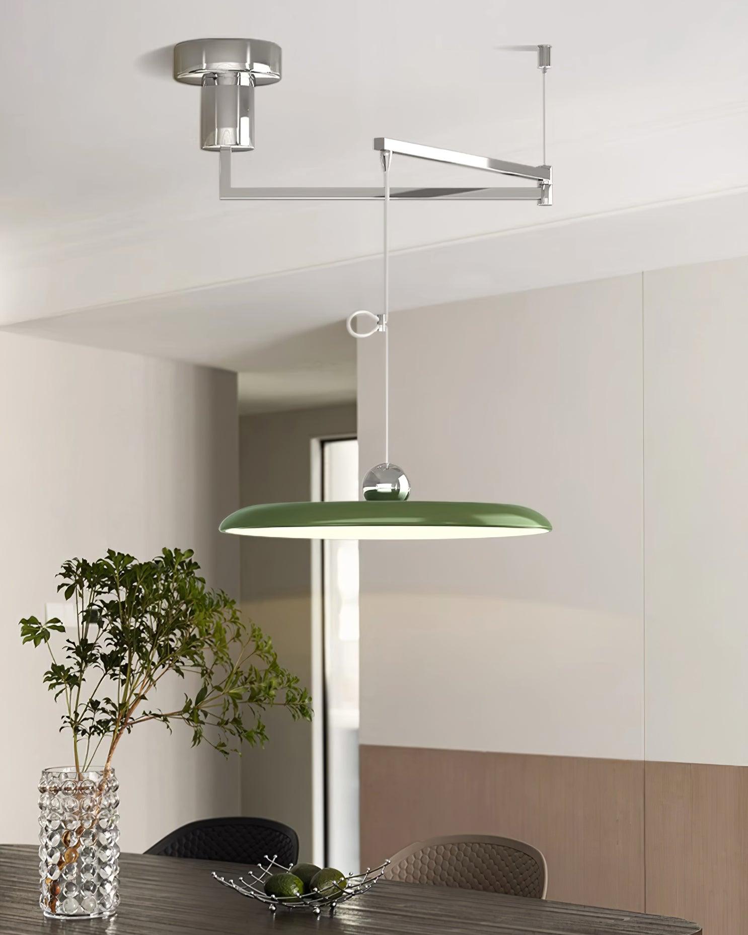 LED-Pendelleuchte zur flächenbündigen Montage