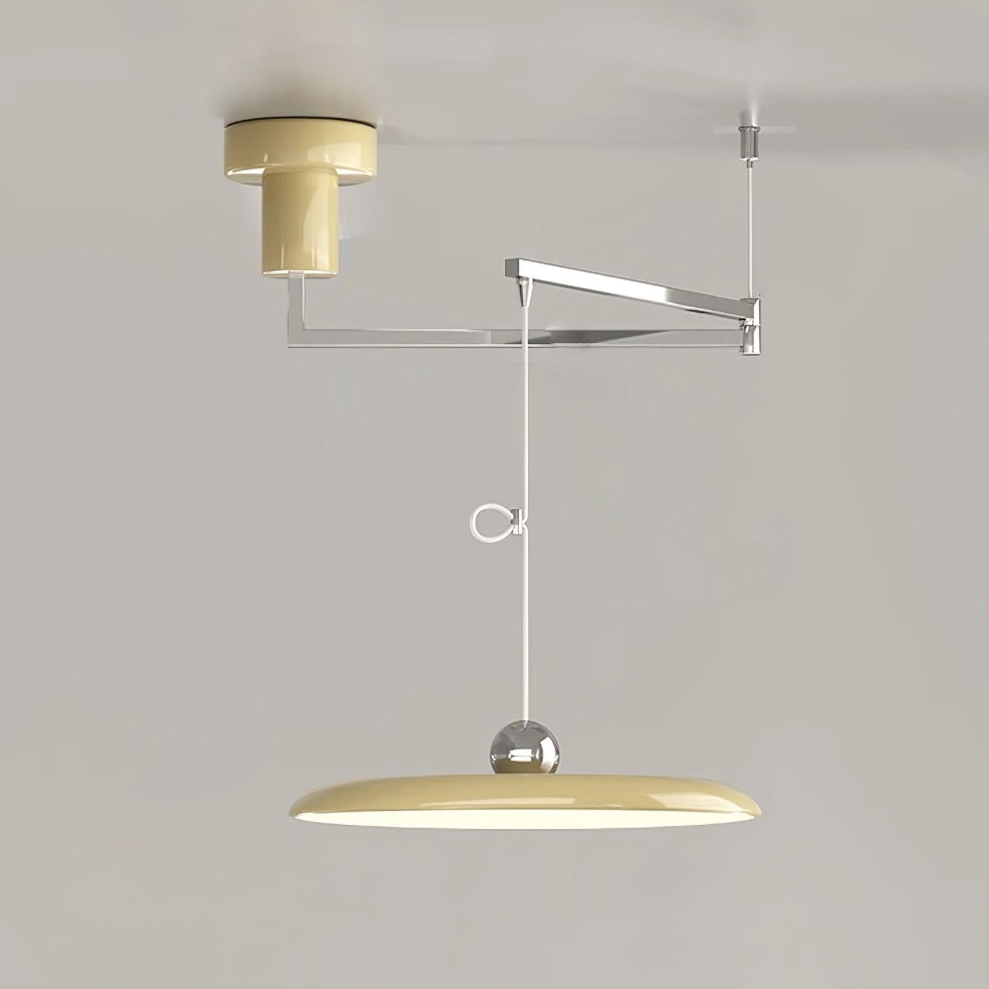 LED-Pendelleuchte zur flächenbündigen Montage