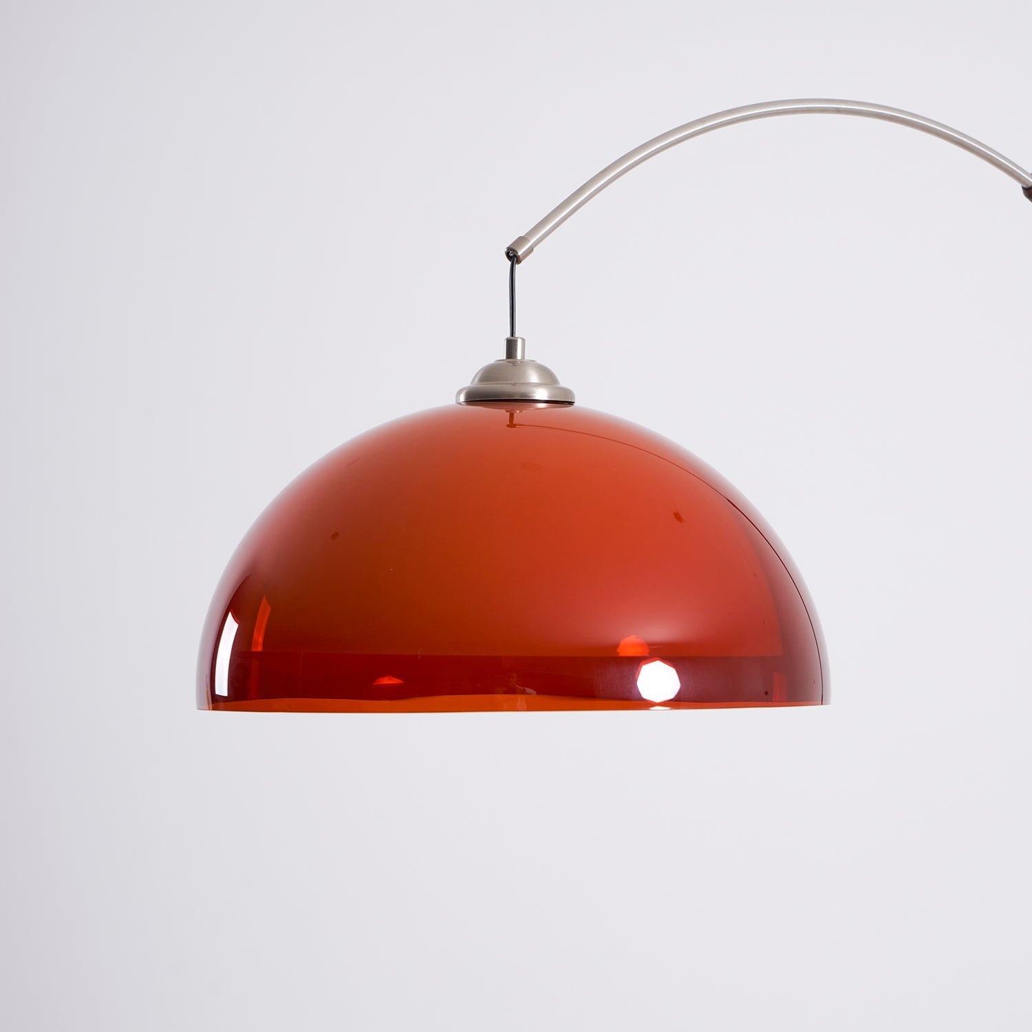 Bogen Stehlampe mit Kuppelschirm