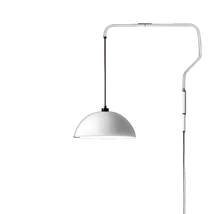 Wandlampe mit Kuppelförmigem Schirm