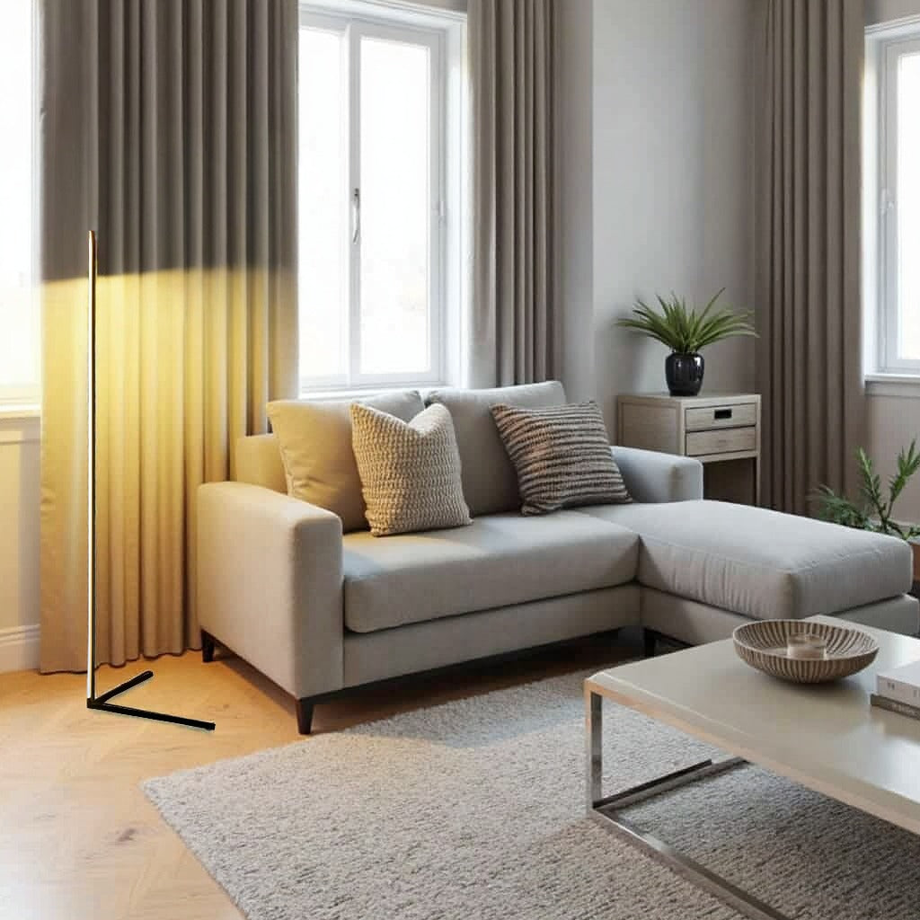 Schlanke Vertikale Stehlampe