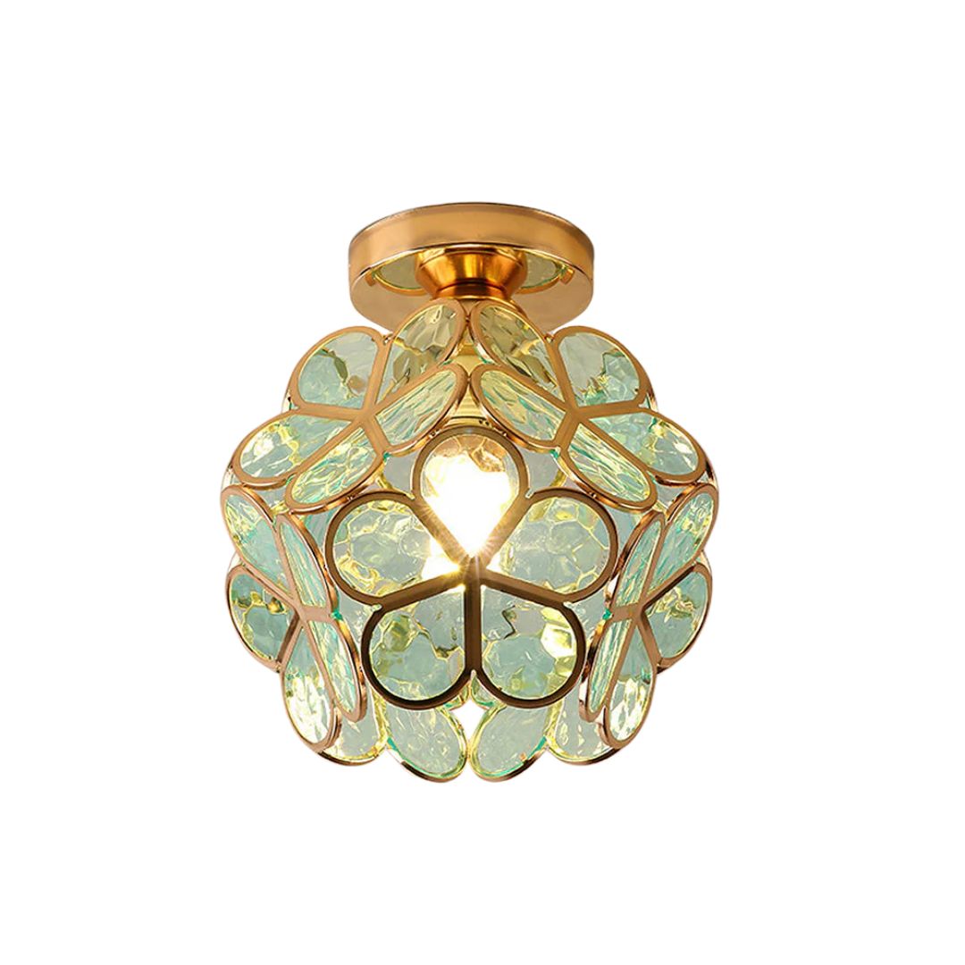 Hexagonale Prism Blüten Deckenlampe