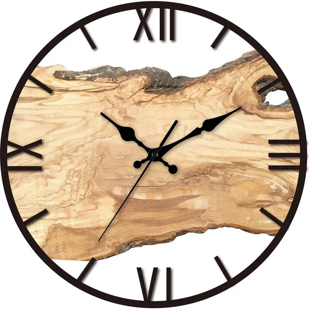 Analog Wanduhr mit römischen Ziffern