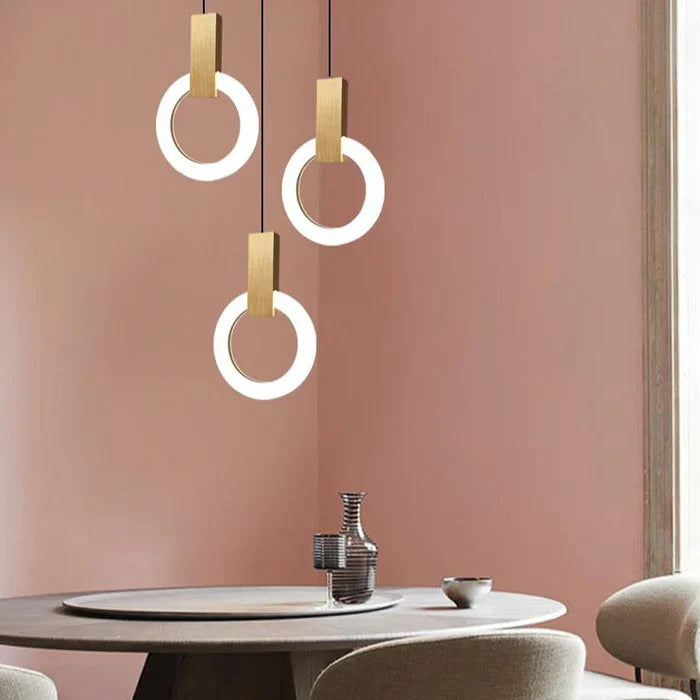 LED Ring Pendelleuchte