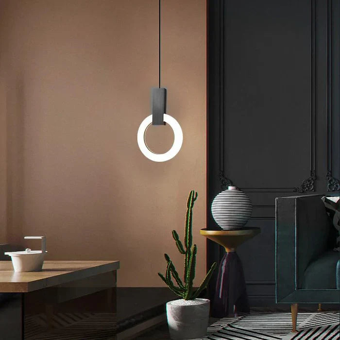 LED Ring Pendelleuchte